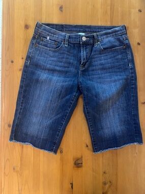 Lucky Brand Dark Blue Denim Bermuda Shorts
